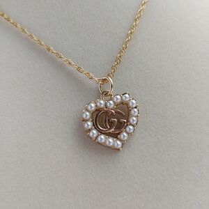 Gold Heart Pendant Necklace